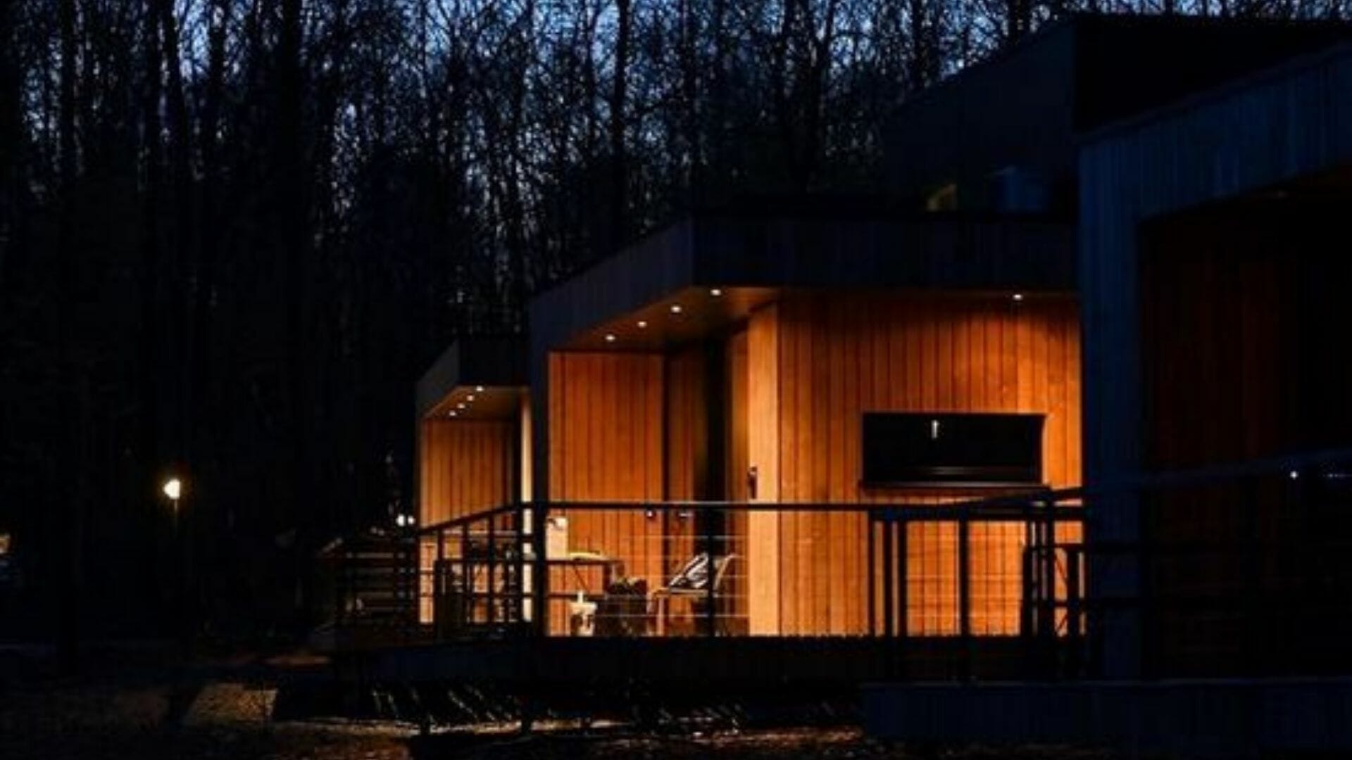 Pavillon en bois pour hébergement touristique durable - Eco Lodge